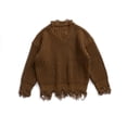 thumbnail image 1 of ITFABS Chandail Uni, Chandail à Manches Longues Col en V pour Bébés Filles, 1 of 9
