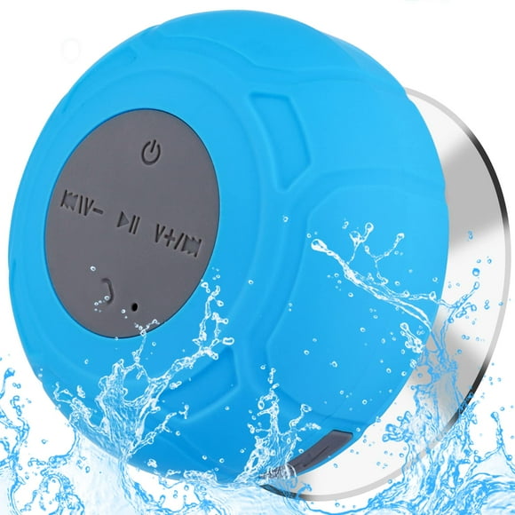 Altavoz de ducha Bluetooth impermeable Annlend portátil azul