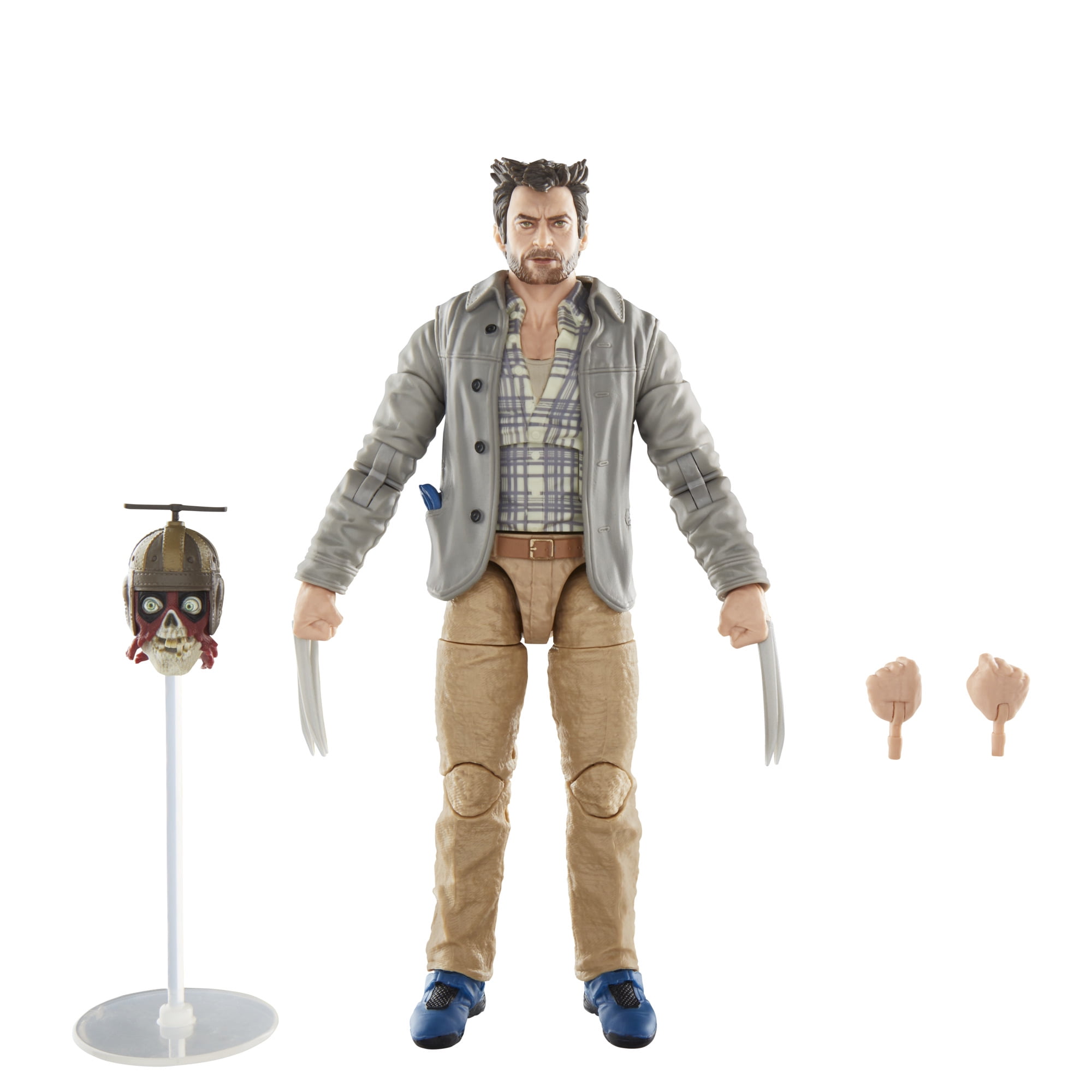 Marvel Legends Series Headpool with Marvel’s Logan, Deadpool & Wolverine Adult Collectible Action Figure (6”)