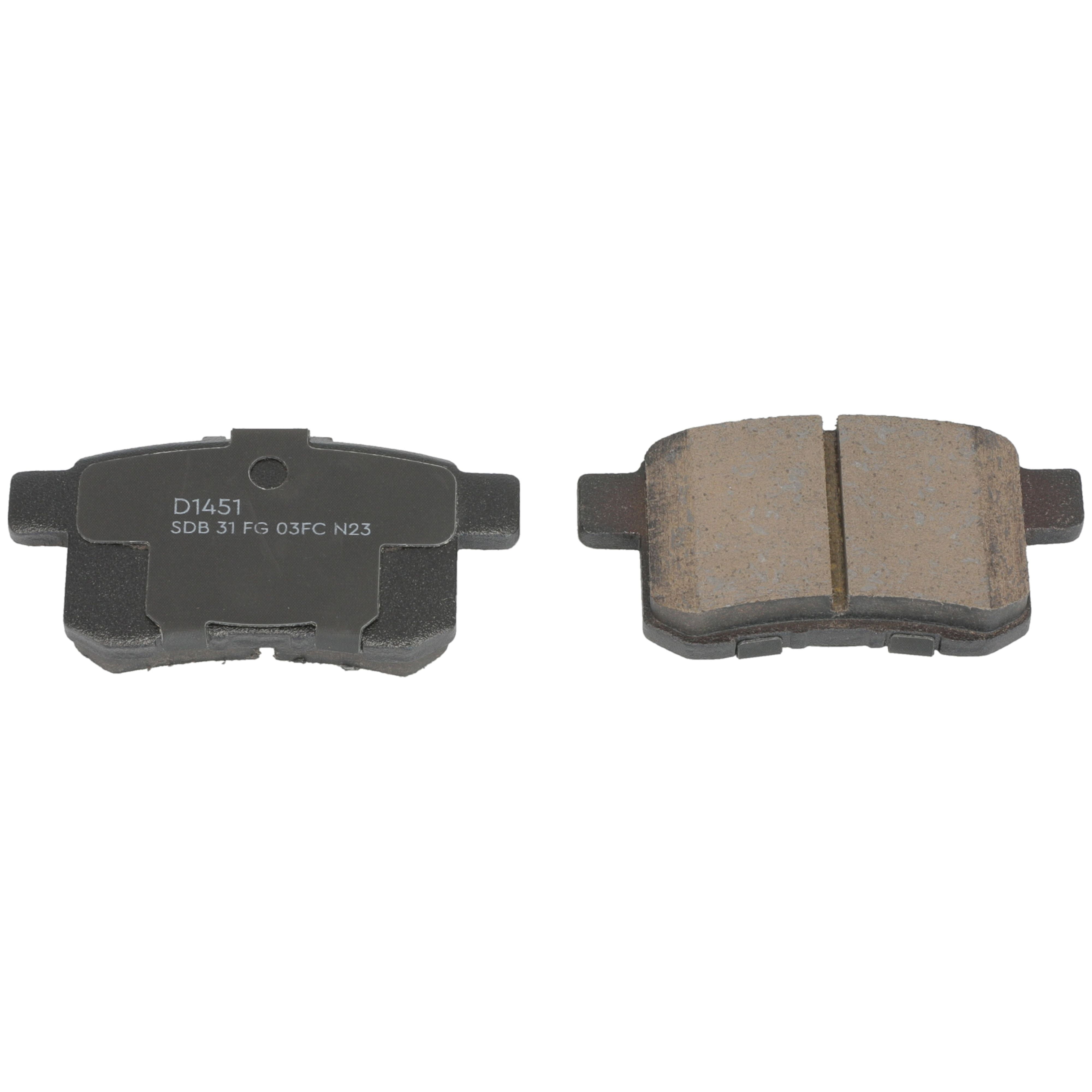 Winstop Brake Pad Set, Rear WS.1451.0.C, Honda Accord 2008