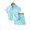 d-899Mint Green428, variant on MEZZALL Boys Summer Outfit Gentleman Style Short Sleeve Shirt Shorts Toddler Youth Fashion Ensemble Cozy Clothes Sets