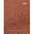 thumbnail image 4 of Milltex 7.25 oz Vintage Fleece Sweatshirt for Men & Women, Textured Cotton Blend Crewneck, Long Sleeve Casual Pullover, Soft Comfortable Everyday Wear-Mocha, 4 of 4
