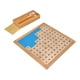 thumbnail image 3 of Juguete de tablero de matemáticas de madera, juguete para contar cien tableros, aprendizaje preescolar, regalo de cumpleaños, juguete de madera, cien, 3 of 9