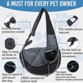 thumbnail image 5 of Mochila para perros, mochila ajustable para perros, mochila de viaje para perros, mochila de viaje para mascotas, L, 5 of 5