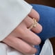 thumbnail image 5 of Qarigey Anillo de apertura para mujer, moda, boda, compromiso, vacaciones, trabajo, cita, tienda, decoración de moda, joyería para mujer Ropa, zapatos y accesorios Miscelánea Qarigey AP016144-01, 5 of 6