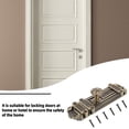 thumbnail image 4 of Minkissy 1 Pc Vintage Interior Latch Lock Security for Sliding Doors at Home, 4 of 4