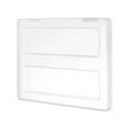 thumbnail image 4 of Clear Snap-tight Design File Box, Document Organizer Box,15 Boxes Paper Storage Box Office Accessory PP, 4 of 22
