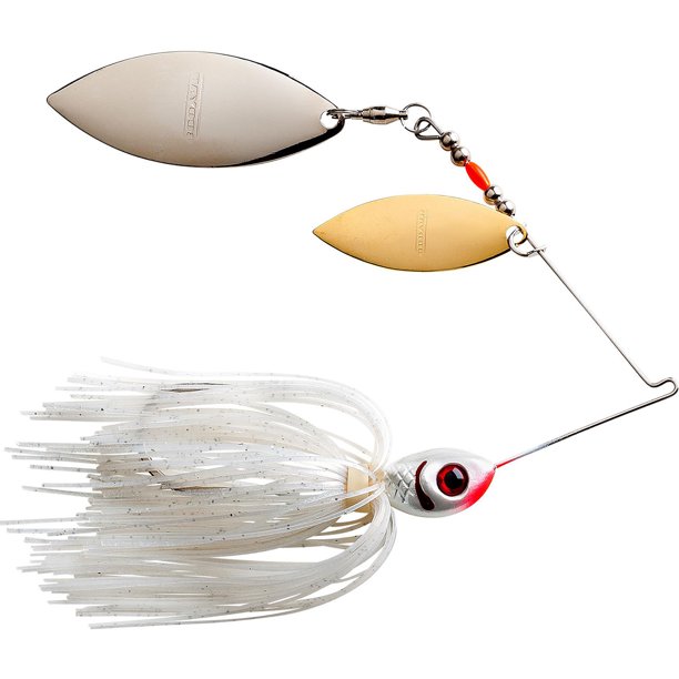 Booyah Baits Double Willow Blade 1/2 oz Fishing Lure - Satin Silver ...