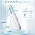 thumbnail image 2 of LINKEVAP Electric Feet Callus Remover,Portable Electronic Foot File Pedicure Tools,Waterproof Foot Scrubber File,Pedi Foot Care for Dead,Hard Cracked Dry Skin Manicure Nail Nail Care Cutics Nail Art, 2 of 7