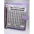 thumbnail image 4 of HAHDAXIA 100 Envelope Savings Challenge Binder, Easy and Fun Way to Save $5,050, Savings Book with Cash Envelopes, for Budgeting Planner & Saving Money (White Font,White), 4 of 6