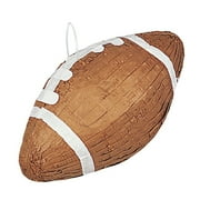 Football Pinata, Brown, 15.5 x 9in