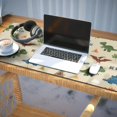 thumbnail image 3 of Long Mouse Pads for Desk,Dinosaur and BE WILD Pattern Desk Mats on Top Of Desks, Desk Mouse Pad Extra Large with 3mm Non-Slip Base and Stitched Edge for Gaming,Office,Work,Home 35.4"x15.7", 3 of 6