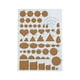 thumbnail image 3 of Herramienta de dibujo de regla DIY, plantilla portátil hecha a mano, plantilla de filigrana de diferentes formas, herramienta de papel para filigrana Blanco Macarena tablero de quilling de papel, 3 of 8