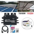 thumbnail image 3 of Micro Grid Tie Inverter, Solar Grid Tie Inverter, High Conversion Rate Solar Micro Inverter, IP65 Waterproof WiFi Control, Smart Micro Inverter Solar Grid Inverter WiFi Control, 3 of 5