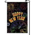thumbnail image 5 of Happy New Year Celebration Garden Flag 12x18 Inch Vertical Double Sided Firework Decor for Winter Yard Outdoor (ONLY FLAG), 5 of 5