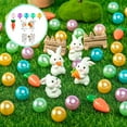 thumbnail image 2 of Easter Wall Decor Easter Decorative Arrangements Easter Vase Fillers Multicolor Pearls Home Party Decorative Arrangements Farmhouses Decorations Table Centerpieces, New, Multicolor, 2 of 9