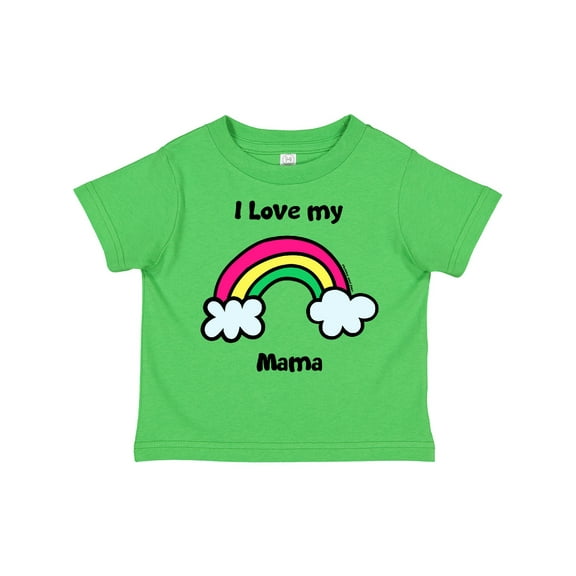 Inktastic I Love My Mama Boys or Girls Toddler T-Shirt