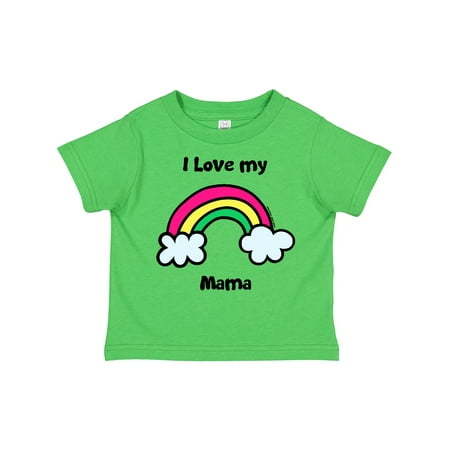 

Inktastic I Love My Mama Gift Toddler Boy or Toddler Girl T-Shirt