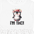 thumbnail image 4 of Inktastic 2nd Birthday Party Penguin 2 Year Old Girl Girls Toddler Dress, 4 of 5