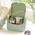 thumbnail image 4 of ZheElen Polyester Travel Storage Bag Dustproof And Waterproof Large Capacity Cosmetic Bag Portable Navy 1Set, 4 of 6