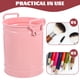 thumbnail image 3 of Bote de basura galvanizado, soporte para brochas de maquillaje, bolígrafo, lápiz, maceta pequeña de metal, minicesto de basura de escritorio, 3 of 6