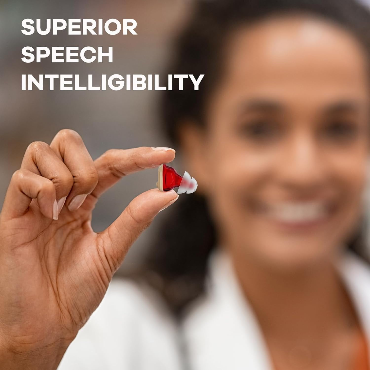 16-Channel True Hearing Aids, Virtually Invisible OTC Hearing Aids for Seniors with Noise Reduction, No Whistling Digital Hearing Aids with Feedback Cancellation, Comfort Design