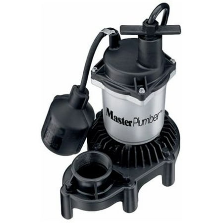 UPC 052088010327 product image for Pentair Water 176958 Sump Pump, Zinc & Plastic Construction, 1/3-HP Motor, 3,600 | upcitemdb.com