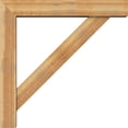 thumbnail image 3 of Ekena Millwork 8"W x 48"D x 48"H Traditional Block Rough Sawn Bracket w/ Offset Brace, Western Red Cedar, 3 of 25
