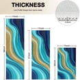 thumbnail image 4 of Dark Blue Marble Gold Line Pattern Kitchen Rugs Sets Of 3,Kitchen Runner Rugs Non Skid Washable,Decorative Kitchen Floor Mats for Kitchen,Sink,Laundry,17"x30"+ 17"x47" + 17"x59", 4 of 6
