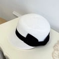 thumbnail image 5 of Wide Brim Sun Hat Boho Beach Outdoor Summer UPF Breathable Design, White, 5 of 5