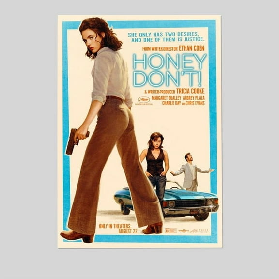Movie Poster- Honey Don't Poster, One Sheet Wall Size 24''x36''-Gategoo