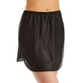 thumbnail image 1 of Demi-slip pour Femmes Shadowline 47091 Satin Essentials 15 Pouces (Noir P), 1 of 4