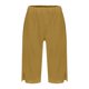 thumbnail image 4 of Pantalones Cortos Casuales de Color Sólido Capri, Mezcla Cómoda de Poliéster para el Hogar Y el Uso Diario, 4 of 9