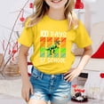 thumbnail image 2 of FhsagQ Mode Décontractée Imprimée pour Garçon et Fille, Col Rond, Manches Courtes, T-Shirt Ample, Printemps, 3-4 Ans, 2 of 4