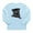 Sky Blue, variant on CafePress - Black Pug Line Art Long Sleeve Infant T Shirt - Long Sleeve Infant T-Shirt