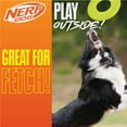 thumbnail image 3 of Nerf Dog Tire Flyer Dog Fetch Toy, Green, 10 inch, 3 of 9