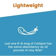 Castspot Coconut Clumping Cat Litter, All Natural, Chemical Free, Light Weight Cat Litter - 8.5 lbs.