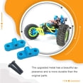 thumbnail image 3 of Eigraketly 2 piezas RC coche soporte fijo modificación puente trasero Base de montaje accesorio reemplazo para WLtoys 12423 12427 12429 12428 Type2 NO2, 3 of 6