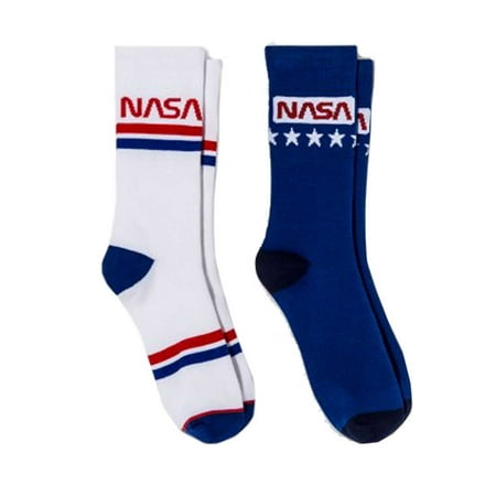 HYP Comics Buzz Aldrin NASA Crew Socks 2-Pack Sock Size