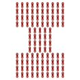 thumbnail image 3 of Wosthever Hebillas de sujeción de 20 piezas, hebilla de cordón de paracaídas, ajustador de cuerda de tracción de aleación de aluminio, tope de cuerdas Rojo 5piezas Wosthever CBP226825, 3 of 5