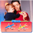 thumbnail image 3 of TYMZDYN Airplane Toys, Metal Plane Pull Back Airplane Toys for 3 4 5 6 Years Old Boys Girls, Die Cast Aircraft Plane Models, Kids' Play Vehicles Aeroplane Airplanes for Kids Birthday Easter Gifts, 3 of 8