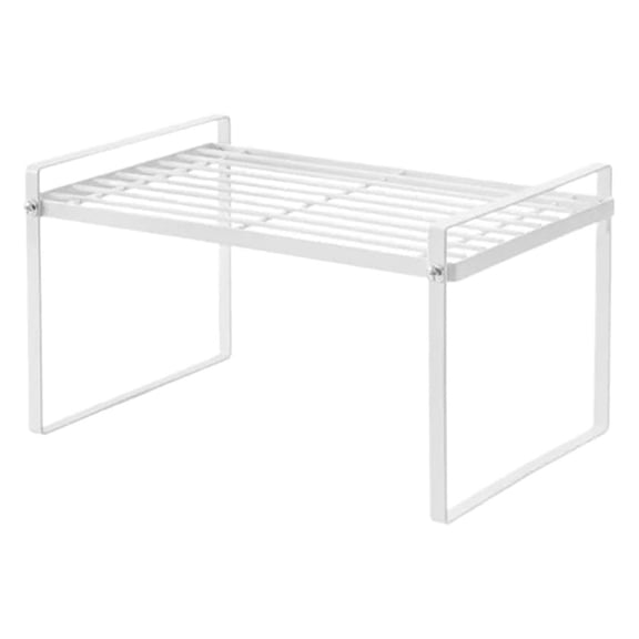 NIAIZEK Kitchen Countertop Rack White Iron 1Pack Small Size