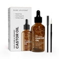 thumbnail image 1 of Bare Anatomy Aceite de ricino 100 % puro y orgánico, prensado en frío, sin refinar, por USDA, sin hexano | Para el crecimiento del cabello, pestañas y cejas más gruesas | Adecuado para piel corporal, 1 of 1