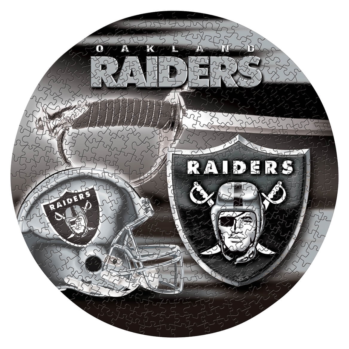 las vegas raiders puzzle