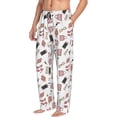 thumbnail image 3 of Kdxio Fashion Print Men's Sleep Pajama Pant Lounge Pants with Pockets, 3 of 8