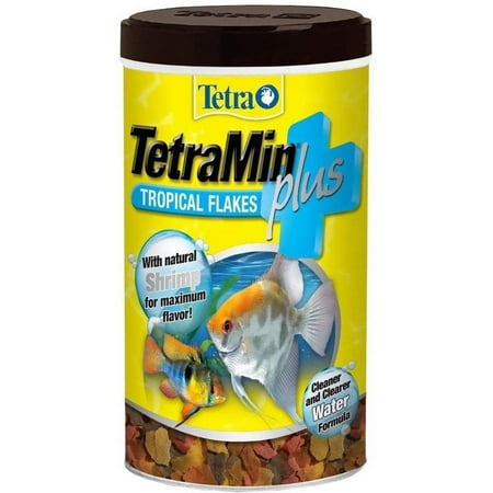 UPC: 0046798772439 | Tetra TetraMin Plus Tropical Fish Food Flakes  7.06 oz.