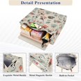 thumbnail image 3 of FORMRS Womens Corduroy Tote Bag Crossbody Shoulder Purse Handbag with Detachable Strap, Cartoon Dog Reading Pattern, 3 of 7