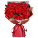thumbnail image 1 of Bouquet de rosas rojas auténticas preservadas AddWel 24 para ella con LED, 1 of 9
