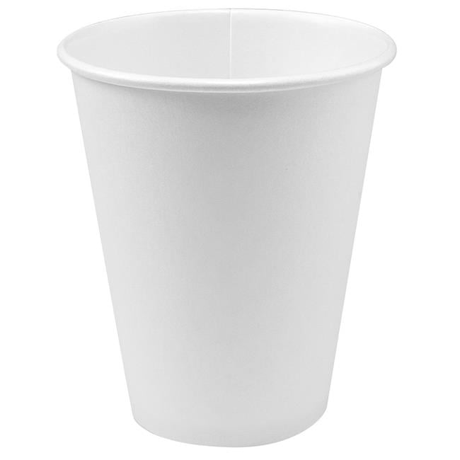 Solo Cup 378W2050 PEC 8 oz White Hot Cup Pack of 1000