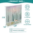 thumbnail image 3 of FORMRS 3 Ring Binder 1.5 inch with Pockets Set of 2 Clip Board 200 Sheets Capacity, Green Deer, 3 of 8